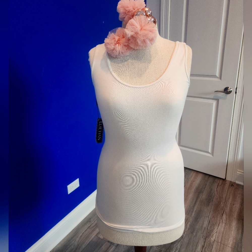 ELIETIAN V Neck/swoop Neck Tank